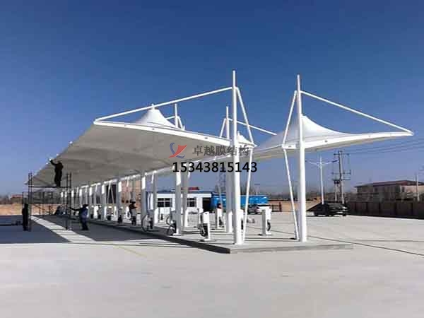 洛陽市膜結(jié)構(gòu)雨棚工程設計施工案例