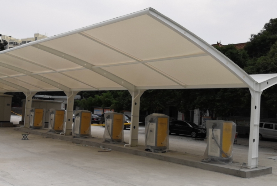 充電樁車棚翻新方案怎么做？