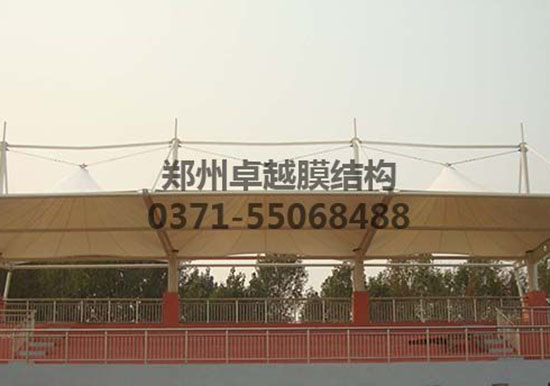 石家莊<font color='red'>膜結(jié)構(gòu)看臺</font>/舞臺【石家莊人民醫(yī)學(xué)高等?？茖W(xué)校等】工程設(shè)計(jì)施工案例